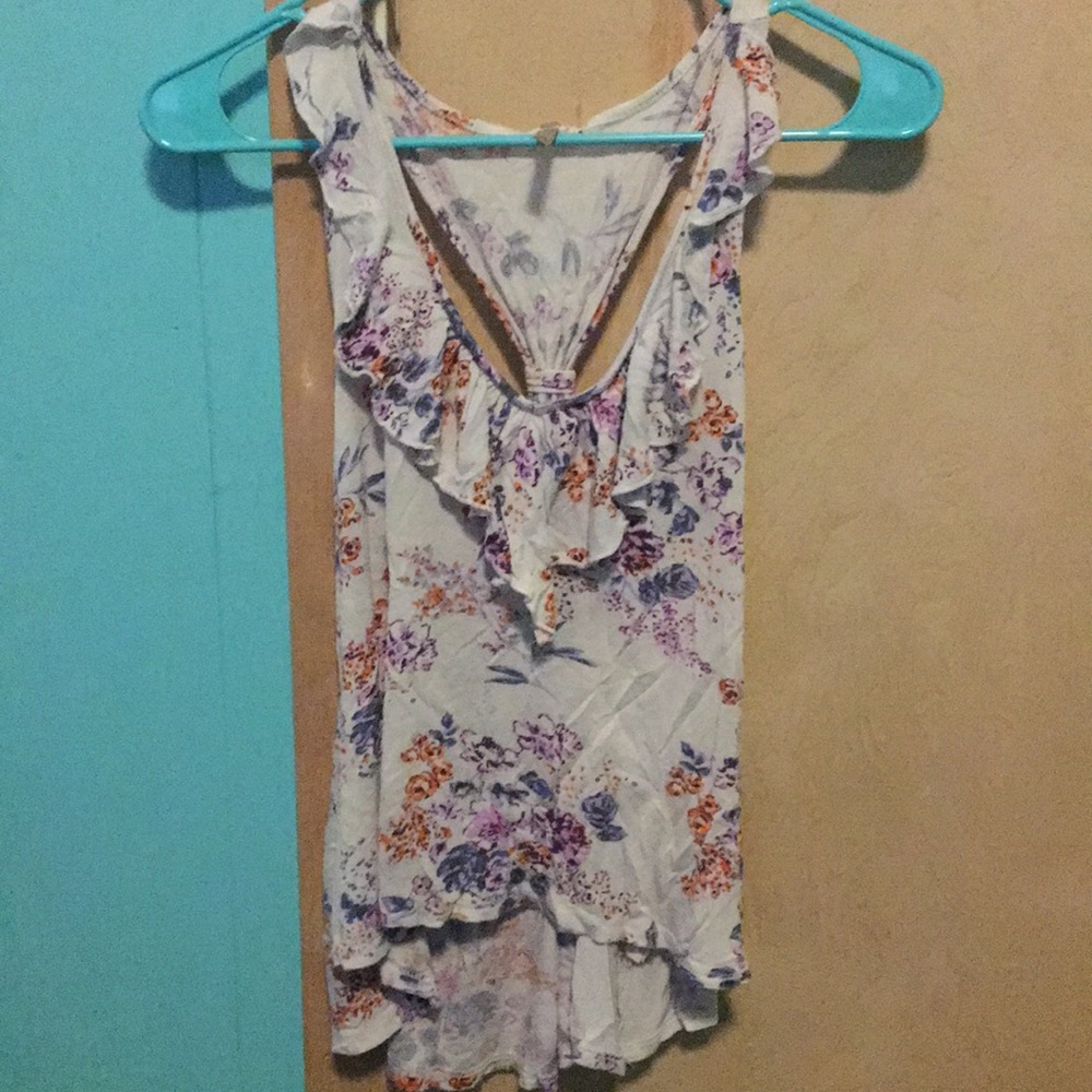 Floral tank top